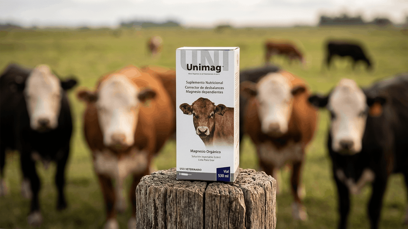 Unimag: Magnesio orgánico para prevenir la tetania en bovinos