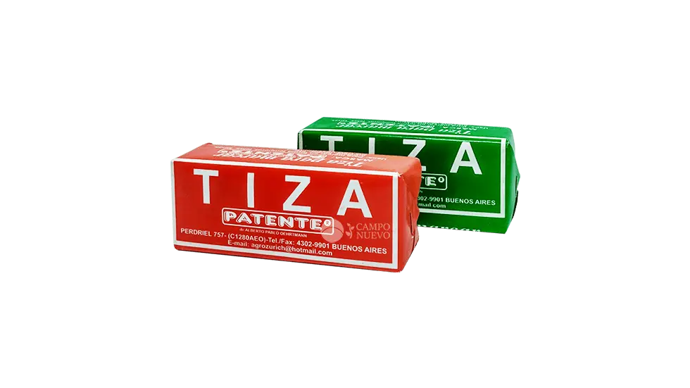 Tiza para marcar Lanares Patente.